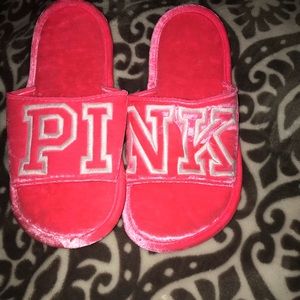 Victoria secret velvet slippers